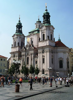 Igreja de São Nicolau em Praga na Republica tcheca