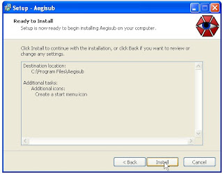 cài đặt phần mềm Aegisub