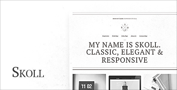 Skoll - Personal Site Templates