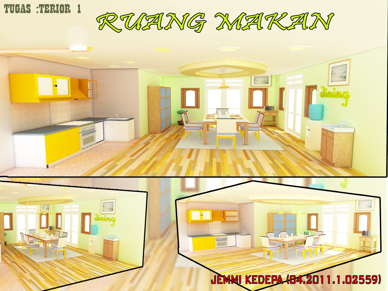 Design Papua Desain Dapur Dan Ruang Makan Jadi Satu