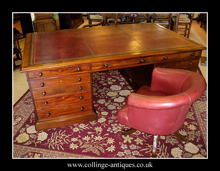 partners desk reproduction