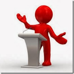 Speak on public