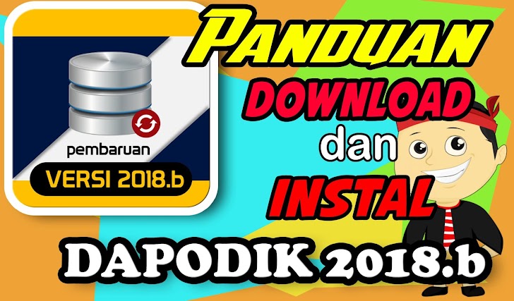 Cara  Instal Dapodik 2018b Plus VIDEO Panduan