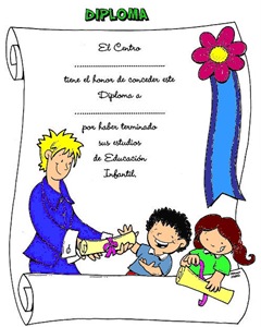 Diplomas para educación infantil, para imprimir - Colorear 