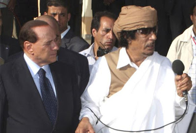 Gaddafi dancing on Internet