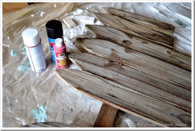 fence pickets salvaged