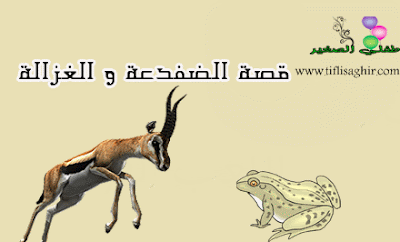 قصة الضفدعة و الغزالة