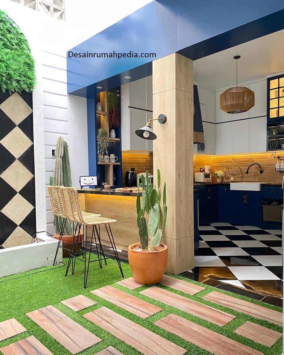 6 Desain Dapur Terbuka Di Halaman Belakang Rumah Yang Sejuk Desainrumahpediacom Inspirasi Desain Rumah Minimalis Modern