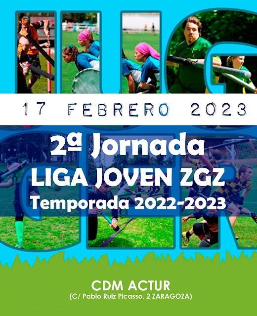 JUGGER: 2ª Jornada de la Liga Joven ZGZ 17 de Febrero en el CDM Actur