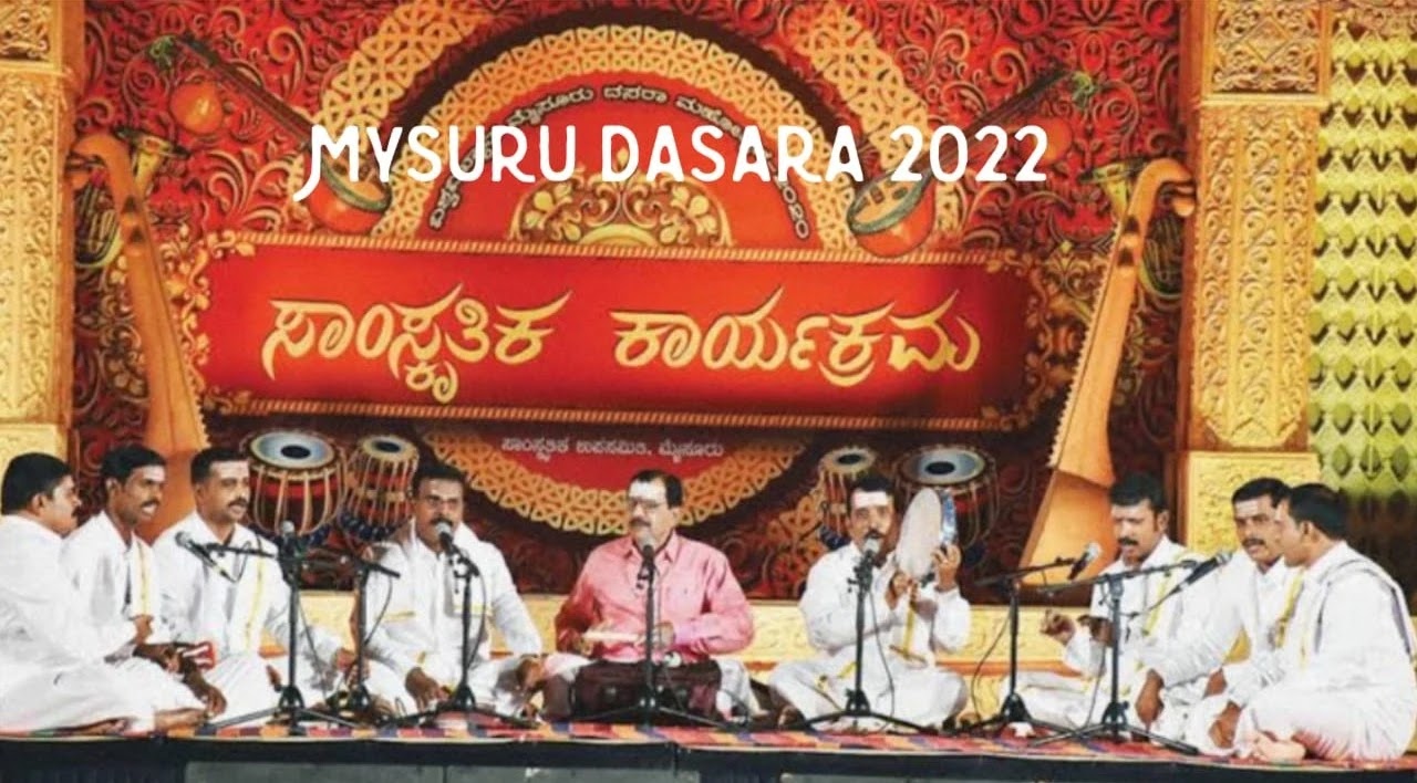 Mysore Dasara cultural program 2022 | List of Mysuru Dasara Festival Day wise Live Programmes, Events, Schedule details 