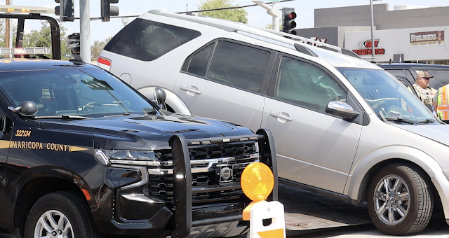 Mesa 3-Vehicle Crash Temporarily Closes Apache Trail and Signal Butte, Two Injured