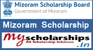 Mizoram Scholarship 2019-20 Fresh/Renewal Application Form, Apply Online
