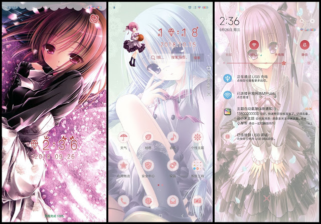 Tema Anime Xiaomi Ro-Kyu Bu