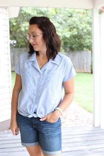 Mustard Yellow Camp Shirt // Willamette Wednesday // Sewing For Women // Hey June Willamette Shirt