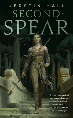 book cover of sword and sorcery novel Second Spear by Kerstin Hall