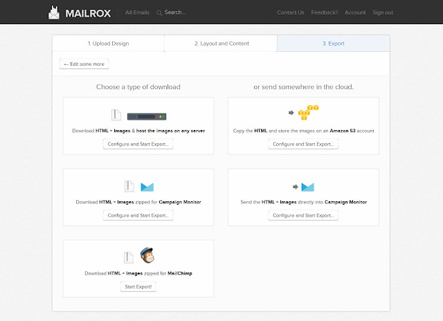 Iscomigoo Webdesign découvert: Mailrox, obtenez vos fichiers HTML et CSS à partir de vos mockups