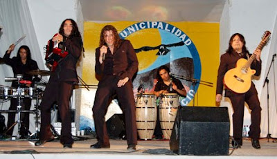 Foto del grupo La Noche en el escenario