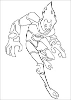 Ben 10 Coloring Pages