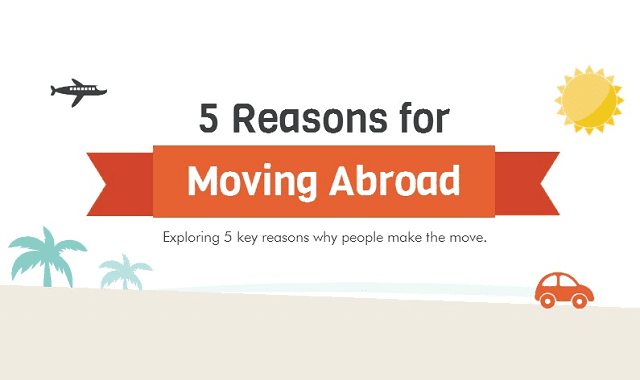 Image: 5 Common Reasons Why People Move Abroad