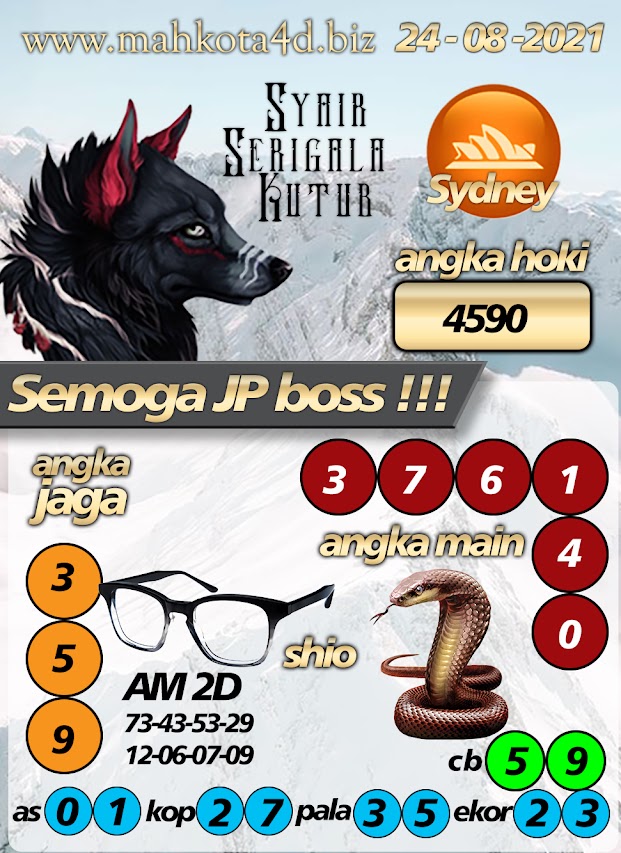 Syair Prediksi Togel Sydney - SDY Kamis, 26 - Agustus - 2021
