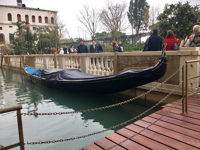 Royal Gardens in Venice, drawbridge, photo by Cat Bauer Venice Insider Blog