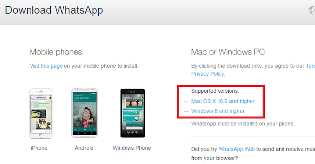 WhatsApp launches Desktop Software for Windows and Mac Users