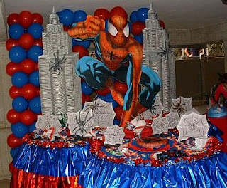 Children Parties,Spiderman Decoration