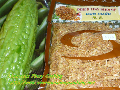 Ampalay and Dried Shrimp