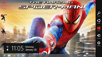  The Amazing Spider Man 4 Theme For Windows 8