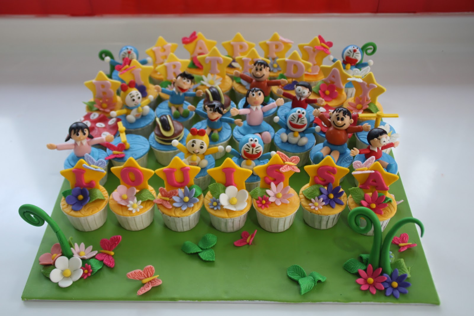 Celebrate With Cake Doraemon Cupcakes - sissy troll roblox