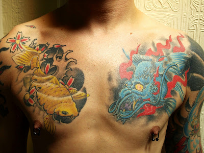 Tattoo Chest Piece Design by ~BorN-2-DruM on deviantART