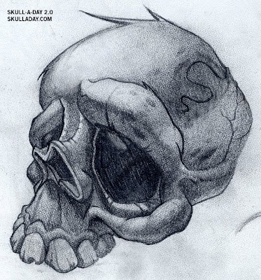 People usually looked at the meaning of skull tattoo flash to be something 