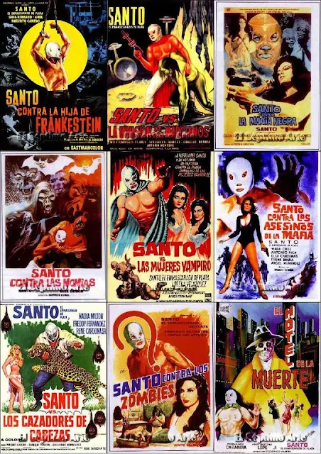 Las películas de Santo, el enmascarado de plata