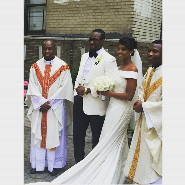 Gbenro Ajibade and Osas Ighodaro wedding in New York. a