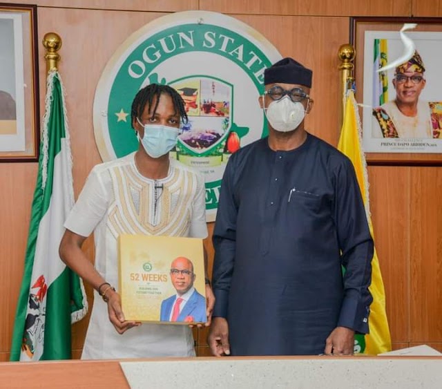 GOV. ABIODUN APPOINTS LAYCON YOUTH AMBASSADOR OF OGUN STATE