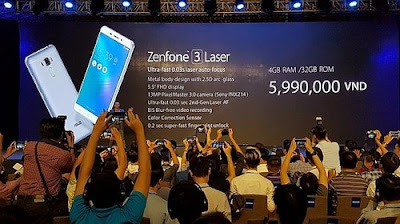 Spesifikasi Zenfone 3 Laser