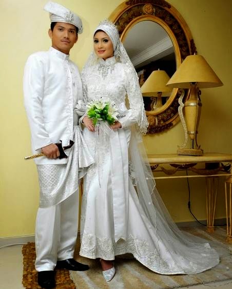 10 Model Baju Pengantin Muslim Modern Desain Terbaik 2019