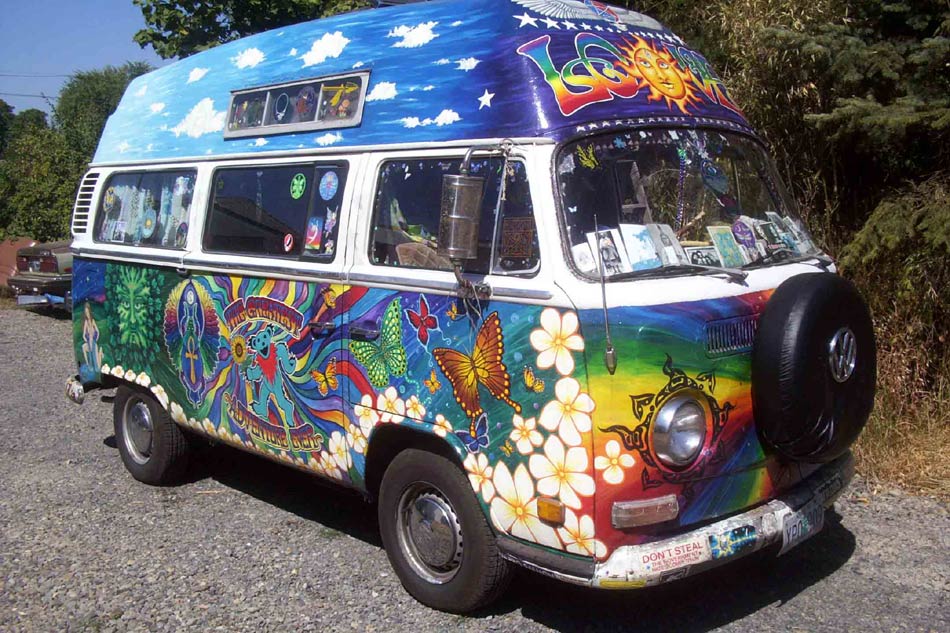  fine art clothing along with this amazing 72 VW bus called Amethyst