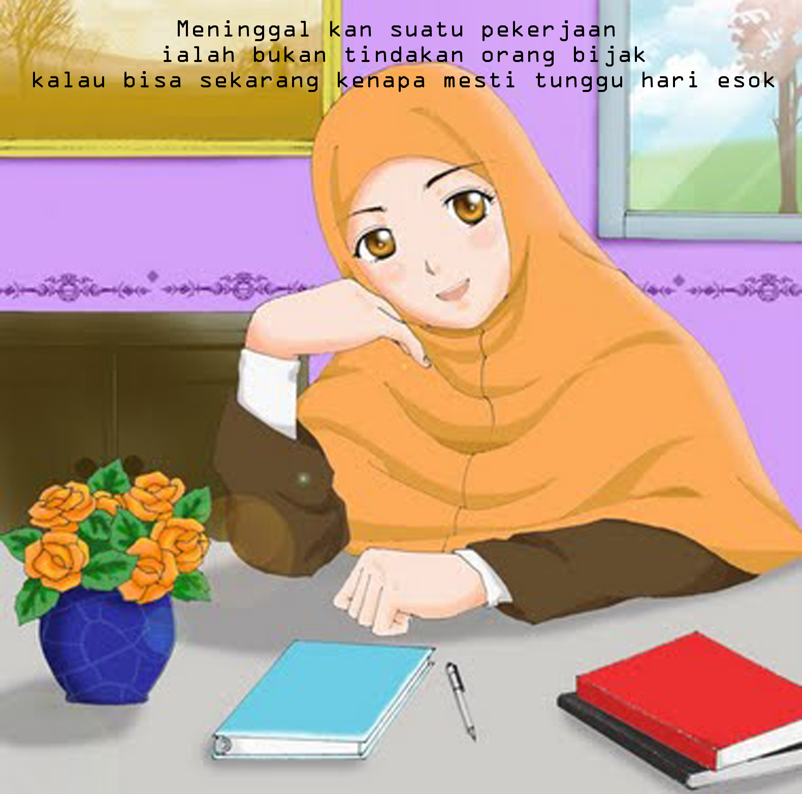  Gambar  Kartun  Orang Belajar  Keren Bestkartun