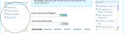 Add Scrollbars to Blog Widgets