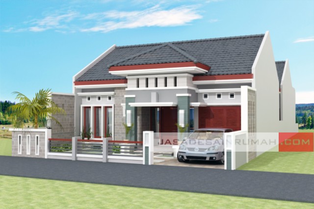 Model Atap  Rumah  Minimalis  8x10