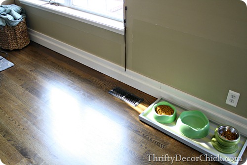 installing baseboards over old 