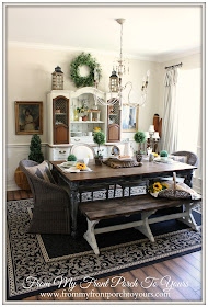 From My Front Porch To Yours- French Farmhouse Dining Room Reveal