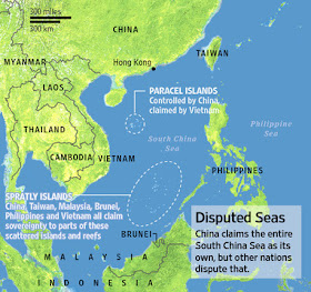 Peta Konflik Laut China Selatan