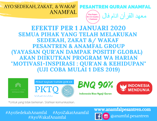 Anamfal Foundation : Motivasi-Inspirasi - Quran dan Kehidupan