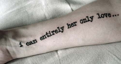 Literary Tattoos