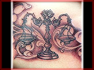 Zodiak Tattoos Gallery - Libra Tattoo 