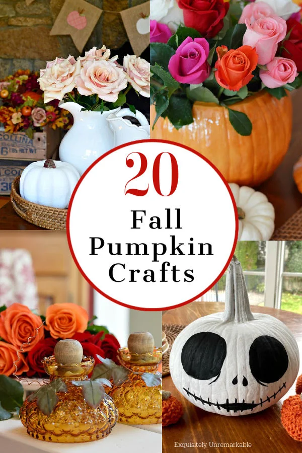 20 Fall Pumpkin Crafts and DIYs