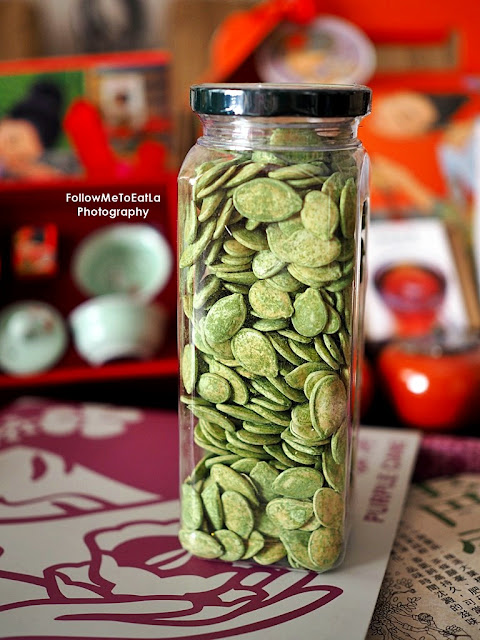 1 can Green Tea Pumpkin Seeds (200g)