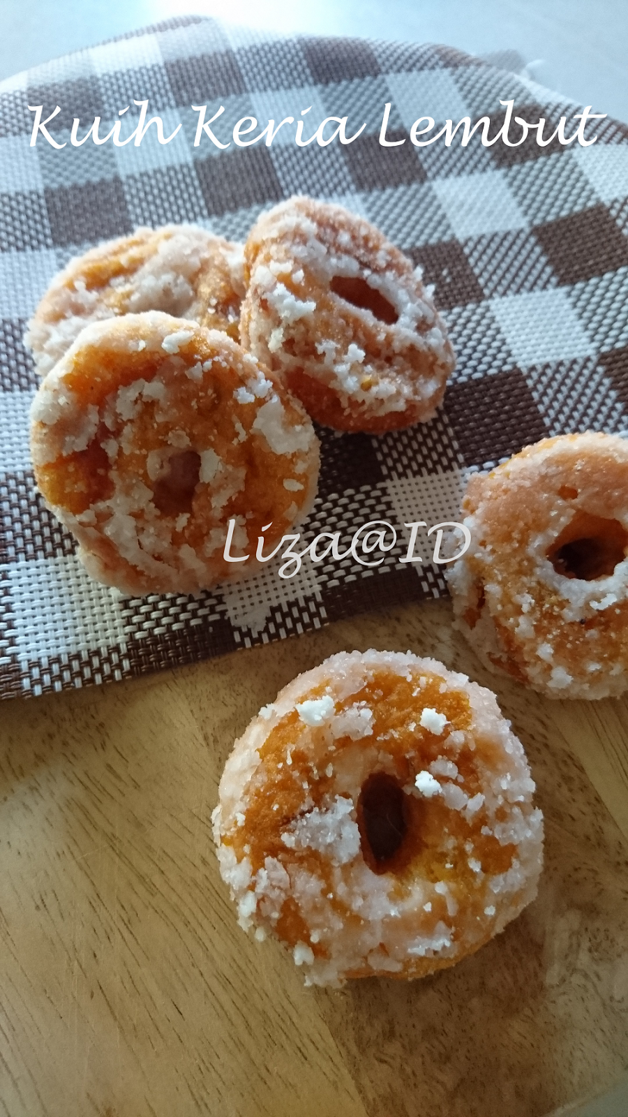 INTAI DAPUR: Kuih Keria Lembut